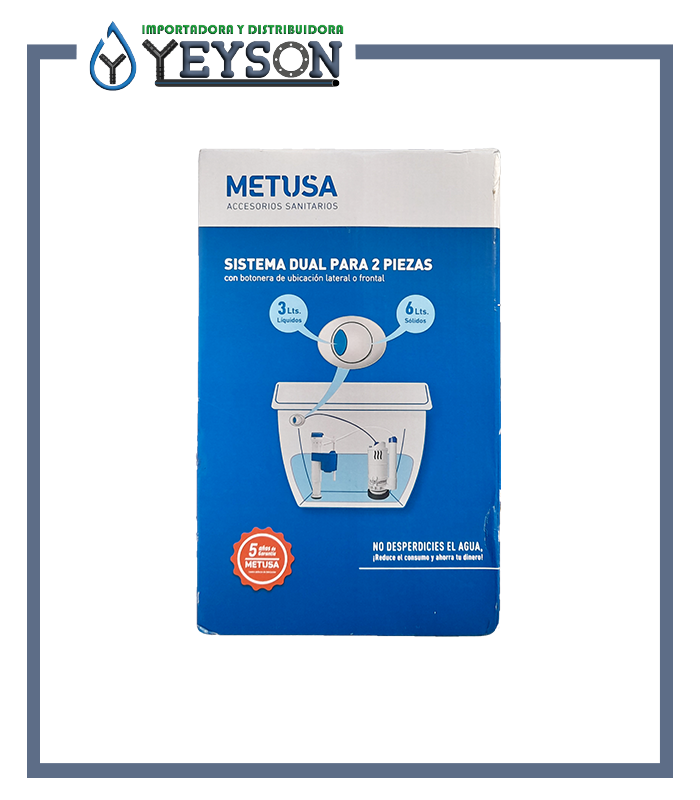 Sistema dual para 2 piezas